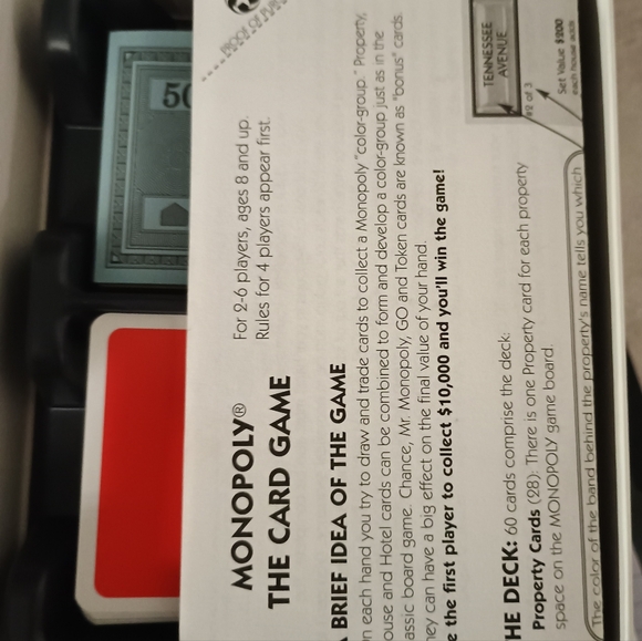 Vintage Monopoly card game - Picture 3 of 4